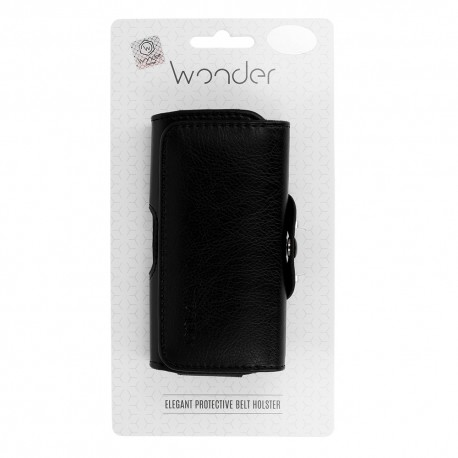 Wonder Pro Belt Size 18 Case phone 15 Pro Max/16 Plus/16 Pro Max/17 Air/17 Pro Max/Samsung A16/A35 Black