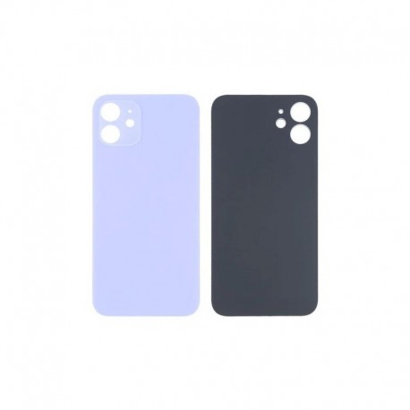 Apple iPhone 12 BackCover with Bigger Hole Purple GRADE A