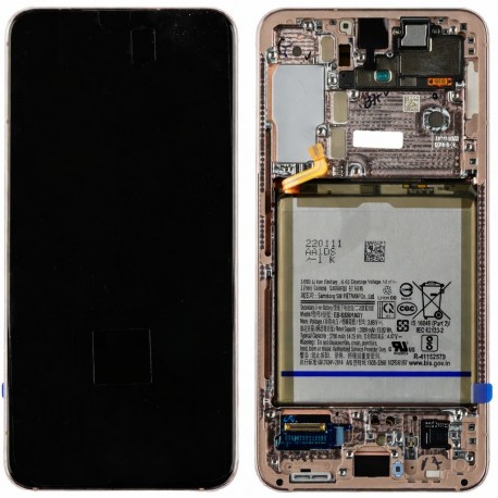 Samsung Galaxy S22 Plus 5G Lcd+Touch Screen+Frame+Battery Pink Gold ORIGINAL