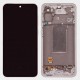 Samsung Galaxy A56 5G Lcd+Touch Screen+Frame Pink ORIGINAL