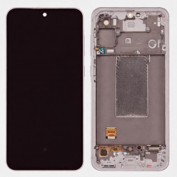 Samsung Galaxy A56 5G Lcd+Touch Screen+Frame Pink ORIGINAL