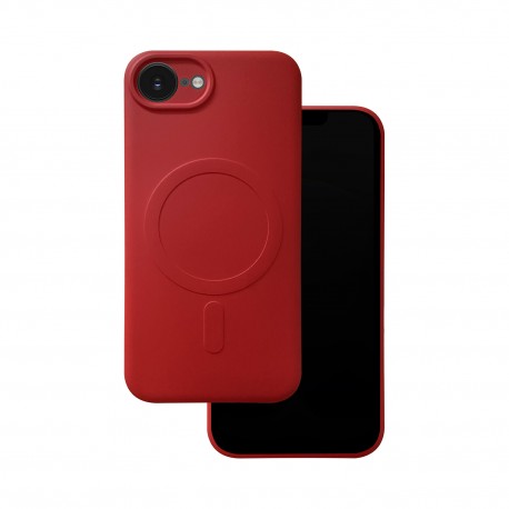 Apple iPhone 16e/17e Magsafe Color Simple Silicone Red