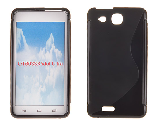 Silicone S-Line Alcatel One Touch Idol Ultra/6033 black