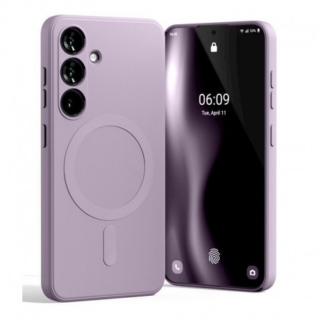Samsung Galaxy S26 Plus Magsafe Mercury Semi Silicone Lilac