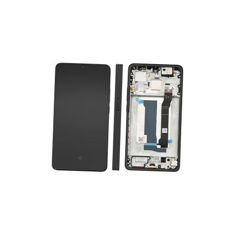 Xiaomi Poco X7 5G Lcd+Touch+Frame Black ORIGINAL