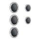 Samsung Galaxy S26 Ultra Tempered Glass Hard Diamond for Camera Silver 3pcs