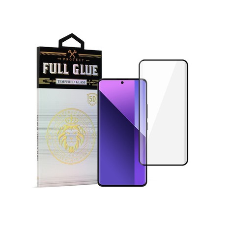 XIaomi Redmi Note 15 5D Full Glue Tempered Glass Black
