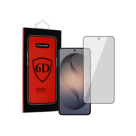 Samsung Galaxy S26 6D Privacy Tempered Glass Fingerprint Compatible