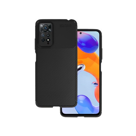 Xiaomi Redmi Note 11 Pro 4G/5G/Redmi Note 12 Pro 4G Carbon Elite Silicone Black