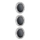 Samsung Galaxy S26 Hard Diamond for Camera Silver 3pcs