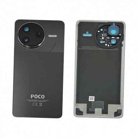 Poco F7 Pro BatteryCover+Camera Lens Black ORIGINAL