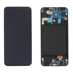Samsung Galaxy A20 Lcd+Touch Screen Black ORIGINAL Renewd