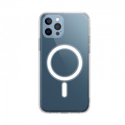 Apple iPhone 15 Pro Max Magsafe Camera Protection AntiShock 1.5mm Silicone Transparent