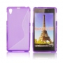 Silicone S-Line Sony Xperia Z1 purple