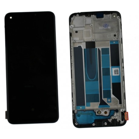 Realme 8/8 Pro Lcd+Touch Screen+Frame Black ORIGINAL