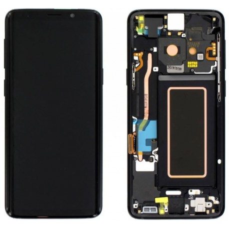 Samsung Galaxy S9 Lcd+Touch Screen+Frame Black ORIGINAL
