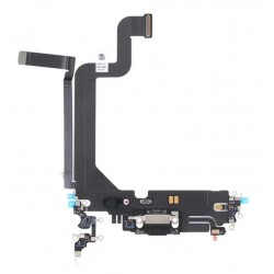 Apple iPhone 14 Pro Max Lightning Connector+Microphone Black GRADE A