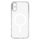 Apple iPhone 16 Magsafe AntiShock Big Hole 1.5mm Silicone Transparent