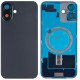 Apple iPhone 16 Plus BackCover with Magsafe+Camera Lens Black GRADE A