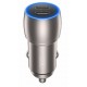 XO CC51 PD 40W Usb-C+Usb-C Car Adapter Charger Silver