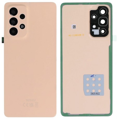  Samsung Galaxy A53 5G BatteryCover Peach GRADE A
