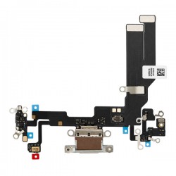 Apple iPhone 16e Usb-C Connector+Microphone White Pulled ORIGINAL
