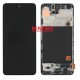 Samsung Galaxy A51 Lcd+Touch Screen+Frame Black ORIGINAL Renewd