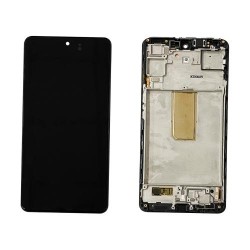 Samsung Galaxy M54 5G Lcd+Touch+Frame Black ORIGINAL
