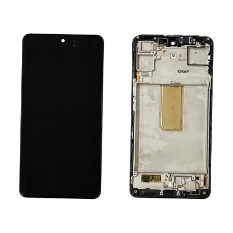 Samsung Galaxy M54 5G Lcd+Touch+Frame Black ORIGINAL