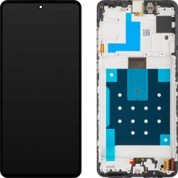Samsung Galaxy M55 5G Lcd+Touch+Frame Black ORIGINAL