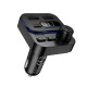 Borofone BC61 FM Transmitter Bluetooth MP3 Car Charger 45W Black