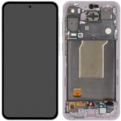 Samsung Galaxy A55 5G Lcd+Touch Screen+Frame Lavender/Lilac ORIGINAL