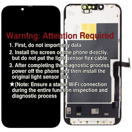 Apple iPhone 13 Pro Max Lcd+Touch Screen Black Diagnostic SOFT OLED