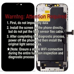 Apple iPhone 12 Pro Max Lcd+Touch Screen Black Diagnostic SOFT OLED