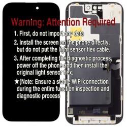 Apple iPhone 14 Pro Lcd+Touch Screen Black Diagnostic Tactical