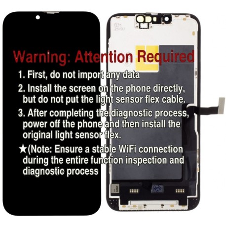 Apple iPhone 13 Pro Lcd+Touch Screen Black Diagnostic Tactical
