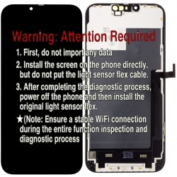 Apple iPhone 13 Pro Max Lcd+Touch Screen Black Diagnostic Tactical