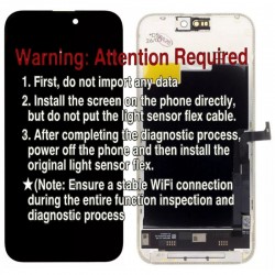Apple iPhone 15 Pro Max Lcd+Touch Screen Black Diagnostic Soft OLED