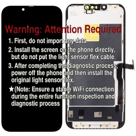 Apple iPhone 13 Pro Lcd+Touch Screen Black Diagnostic SOFT OLED