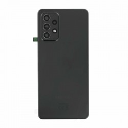 Samsung Galaxy A72 BatteryCover+Camera Lens Black GRADE A
