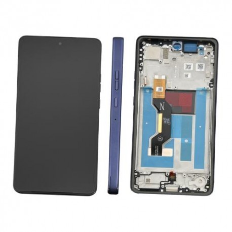Motorola G86/G86 Power 5G Lcd+Touch Screen+Frame Spellbound Black ORIGINAL