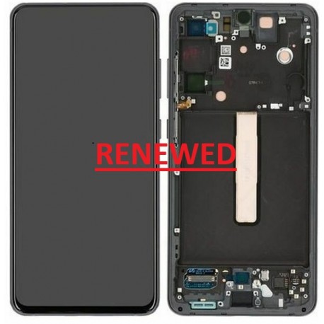 Samsung Galaxy S21 FE 5G Lcd+Touch Screen+Frame Grey/Black ORIGINAL Renewed