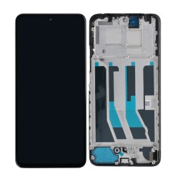 Realme 12 Plus Lcd+Touch Screen+Frame Black GRADE A