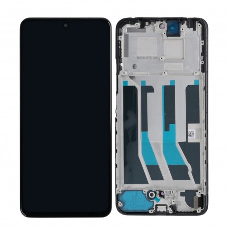 Realme 12 Plus Lcd+Touch Screen+Frame Black GRADE A