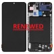 Samsung Galaxy A70 Lcd+Touch+Frame Black ORIGINAL Renewed