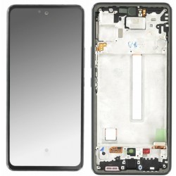Samsung Galaxy A53 5G Lcd+Touch Screen+Frame Black ORIGINAL Renewed
