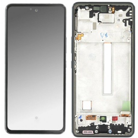 Samsung Galaxy A53 5G Lcd+Touch Screen+Frame Black ORIGINAL Renewed