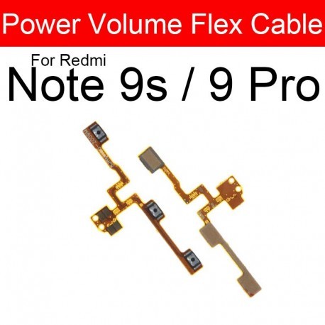 Xiaomi Redmi Note 9S / Note 9 Pro Power+Volume Flex GRADE A