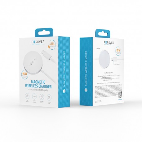 Forever MAWC-100 Wireless Charger 15W Usb-C Black