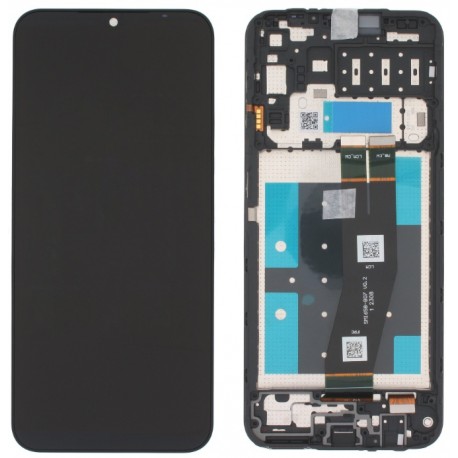Samsung Galaxy A14 4G/SM-A145R Lcd+Frame Black GRADE A (Black Flex)